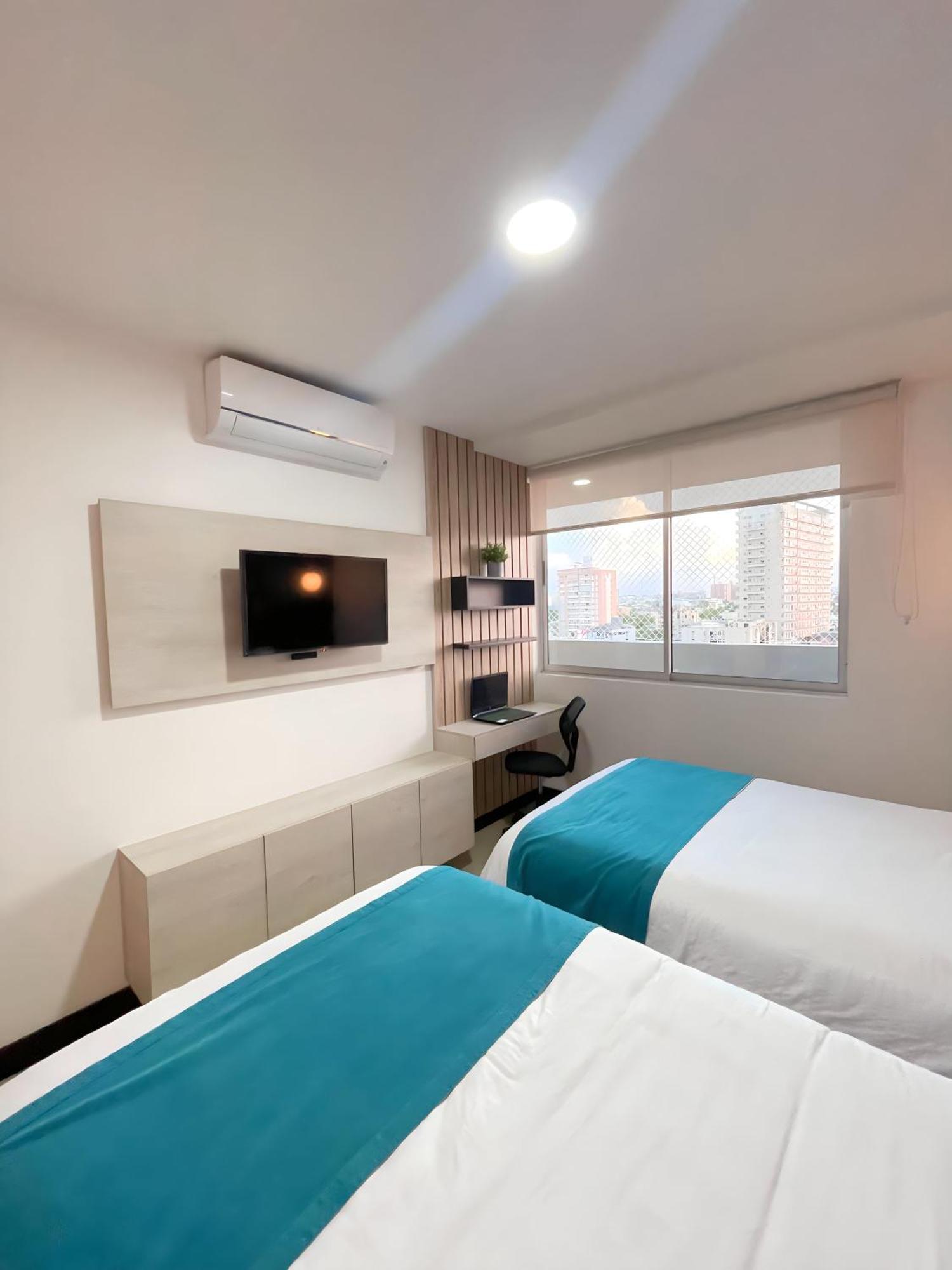 Atlantis Suites Baq -Apartamento Moderno-2-Bd 巴兰基亚 外观 照片